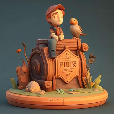 3D модель Игра Мое время в Портии (STL)